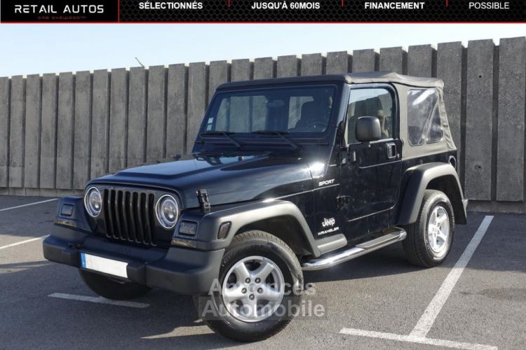 Jeep Wrangler 2.4 143 Sport - <small></small> 19.990 € <small>TTC</small> - #1