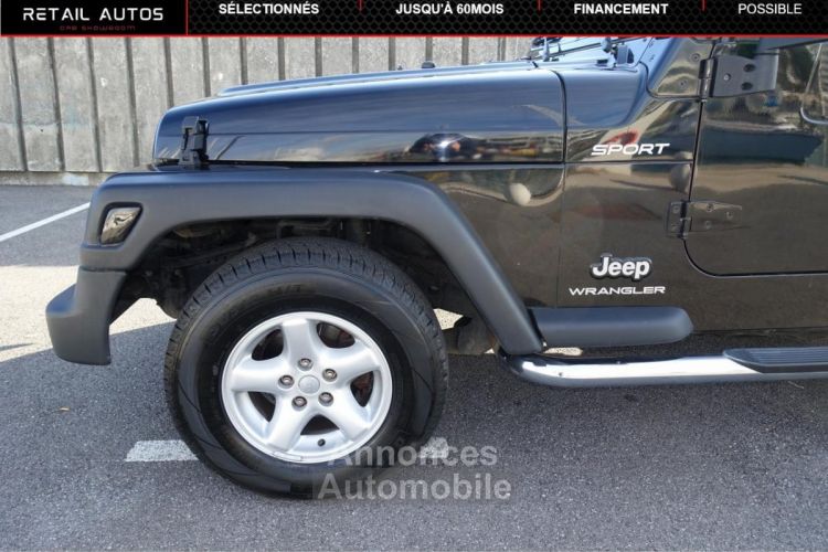 Jeep Wrangler 2.4 143 Sport - <small></small> 19.990 € <small>TTC</small> - #5