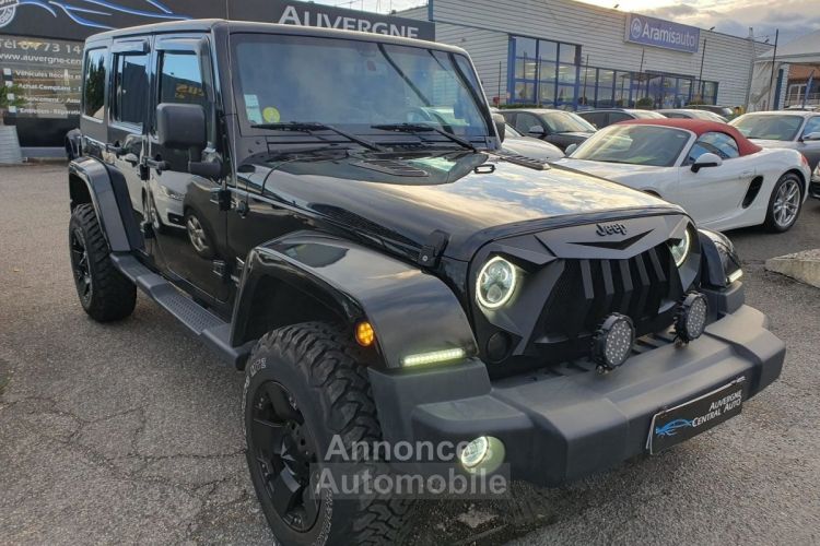 Jeep Wrangler 2.8 CRD 200 FAP UNLIMITED SAHARA BVA - <small></small> 33.490 € <small>TTC</small> - #1