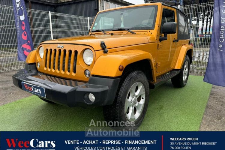 Jeep Wrangler 2.8 CRD 200 SAHARA AWD BVA - <small></small> 35.990 € <small>TTC</small> - #1