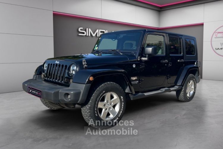 Jeep Wrangler 2,8 CRD UNLIMITED SAHARA SUPER ETAT + CABINE SOUPLE FULL LEDS GARANTIE - <small></small> 21.990 € <small>TTC</small> - #6