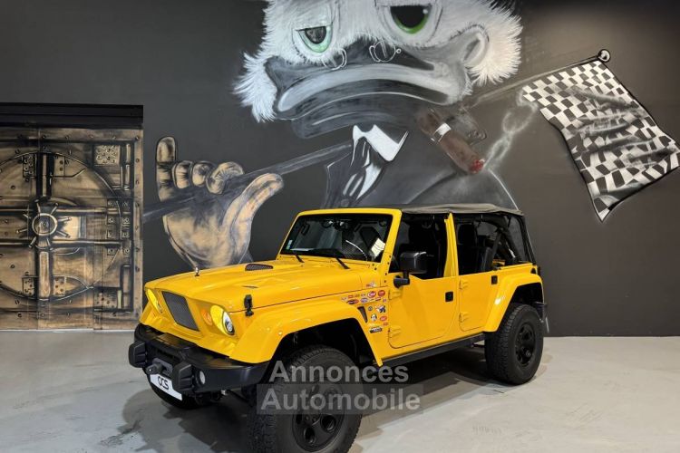 Jeep Wrangler (3) 3.6 V6 RUBICON + Kit Predator / Mode été / Peinture Jaune Hummer / treuil et attelage - <small></small> 54.990 € <small>TTC</small> - #3