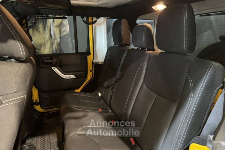 Jeep Wrangler (3) 3.6 V6 RUBICON + Kit Predator / Mode été / Peinture Jaune Hummer / treuil et attelage - <small></small> 54.990 € <small>TTC</small> - #20