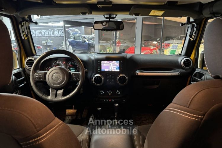 Jeep Wrangler (3) 3.6 V6 RUBICON + Kit Predator / Mode été / Peinture Jaune Hummer / treuil et attelage - <small></small> 54.990 € <small>TTC</small> - #23