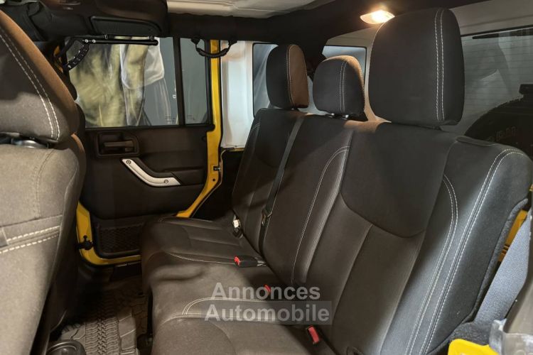 Jeep Wrangler 3.6 V6 RUBICON + Kit Predator / Mode été / Peinture Jaune Hummer / treuil et attelage - <small></small> 53.490 € <small>TTC</small> - #20