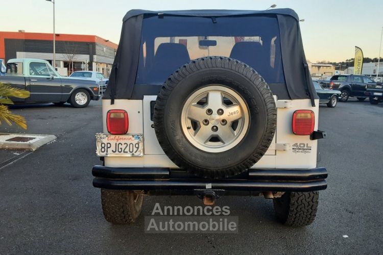 Jeep Wrangler 4.0L 6 CYLINDRES - <small></small> 18.900 € <small>TTC</small> - #5