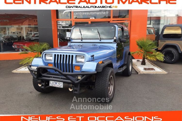 Jeep Wrangler 4.2L 6 CYLINDRES 1989 BLEUE - <small></small> 17.900 € <small>TTC</small> - #1