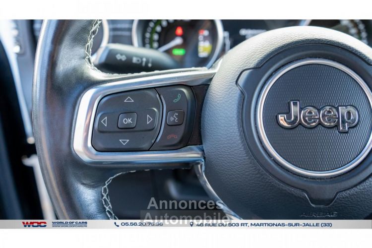 Jeep Wrangler 4XE 2.0 380 Overland Hybride - Attelage - <small></small> 57.990 € <small>TTC</small> - #22