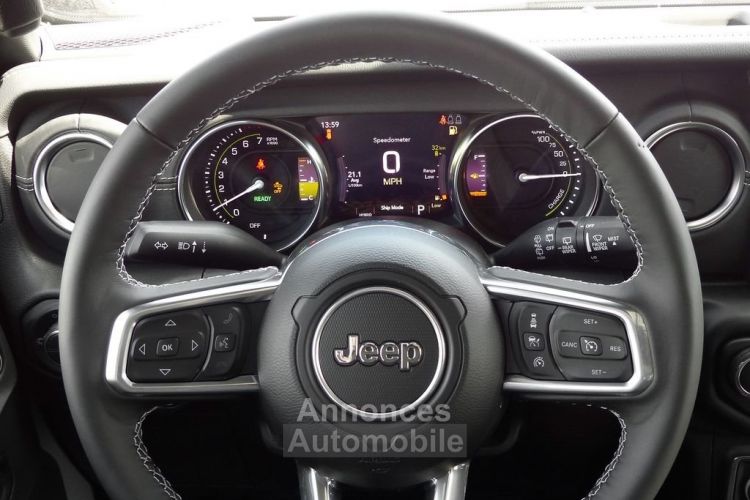 Jeep Wrangler 4xe 2.0 plug in HYBRID PHEV SAHARA - <small></small> 65.990 € <small>TTC</small> - #17