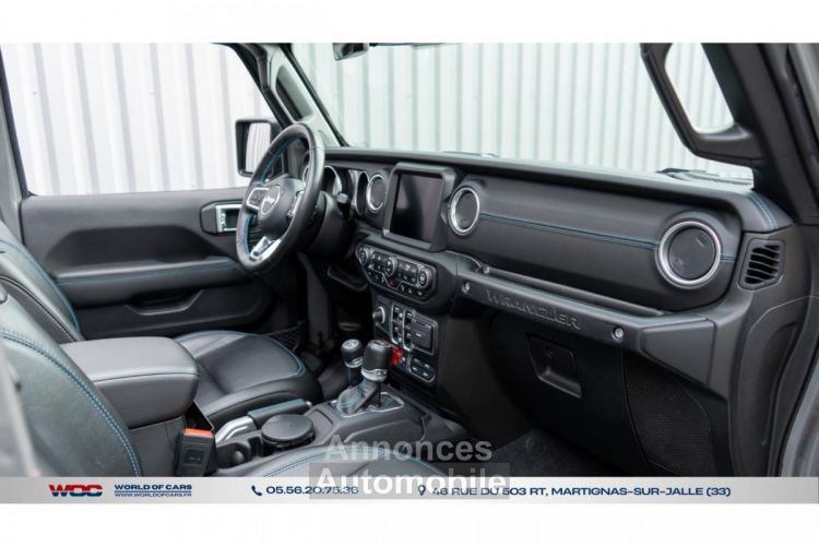 Jeep Wrangler 4XE Rubicon 380ch / toit ouvrant / garantie - <small></small> 61.490 € <small>TTC</small> - #10