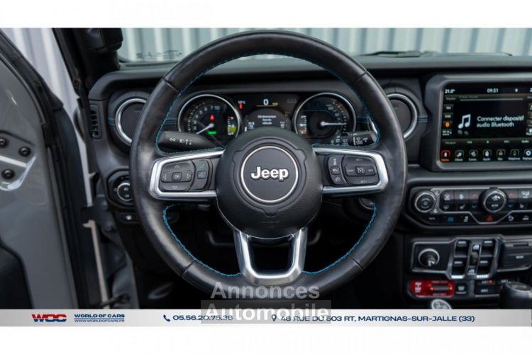 Jeep Wrangler 4XE Rubicon 380ch / toit ouvrant / garantie - <small></small> 61.490 € <small>TTC</small> - #21