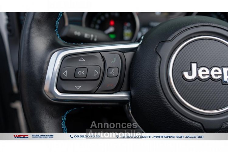 Jeep Wrangler 4XE Rubicon 380ch / toit ouvrant / garantie - <small></small> 61.490 € <small>TTC</small> - #22