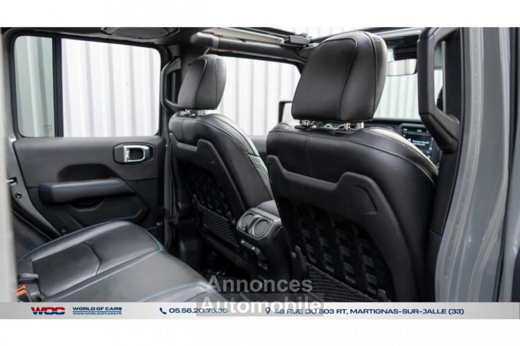 Jeep Wrangler 4XE Rubicon 380ch / toit ouvrant / garantie - <small></small> 61.490 € <small>TTC</small> - #41