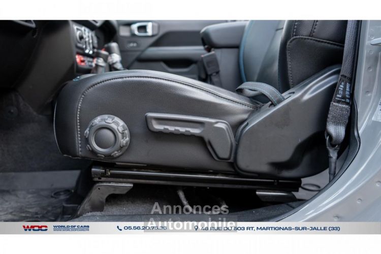 Jeep Wrangler 4XE Rubicon 380ch / toit ouvrant / garantie - <small></small> 61.490 € <small>TTC</small> - #47