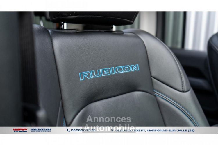 Jeep Wrangler 4XE Rubicon 380ch / toit ouvrant / garantie - <small></small> 61.490 € <small>TTC</small> - #57