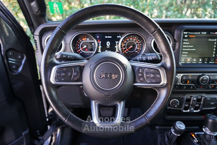 Jeep Wrangler (IV) UNLIMITED 2.0i Turbo 272 Ch OVERLAND - Origine France Malus Payé Entretien 100% Dual Top Premium Gar. Possible Jusqu'à 36 Mois - <small></small> 57.500 € <small>TTC</small> - #17