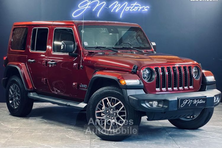 Jeep Wrangler iv unlimited 4xe 2.0 l t 380 phev 4x4 bva8 80th anniversary - <small></small> 57.990 € <small>TTC</small> - #1