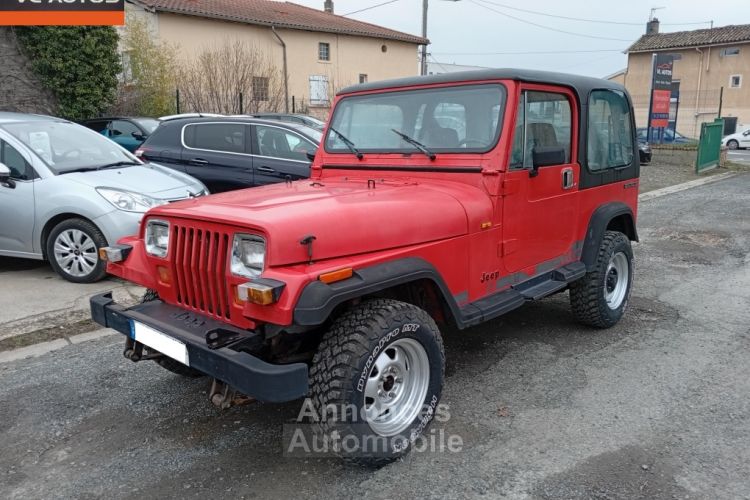 Jeep Wrangler Jeep Wrangler 2.5 I 103 CV Année 1989 Véhicule De Collection Vendu En L'état - <small></small> 10.200 € <small></small> - #2