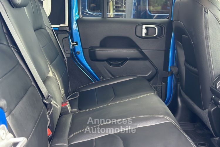 Jeep Wrangler JEEP WRANGLER IV (2) UNLIMITED 4XE 2.0 L T 380 PHEV 4X4 BVA8 OVERLAND  - <small></small> 66.990 € <small>TTC</small> - #13