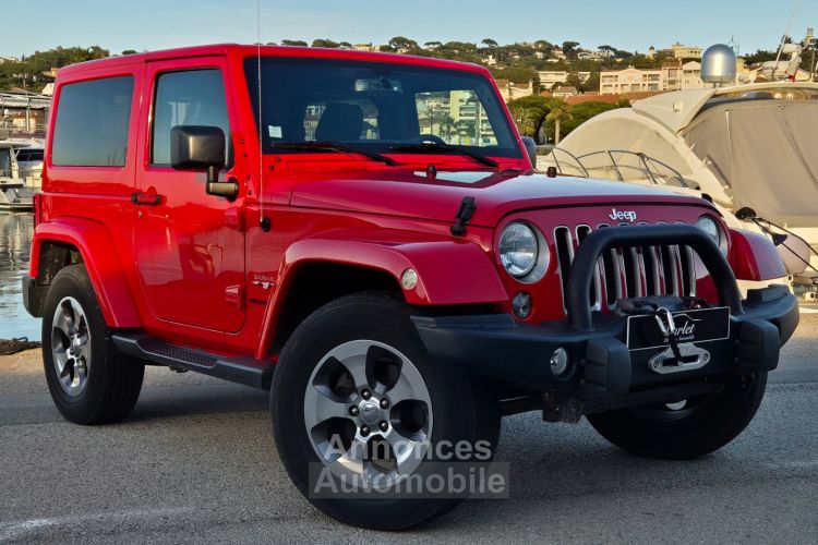 Jeep Wrangler SUPERBE JEEP WRANGLER 2.8 CRD 200ch BVA SAHARA HARD TOP MODULAIRE EN DUR PARE BUFFLE TREUIL ALPINE CUIR 18 CLIM AUTO GPS... ORIGINE FRANCE SUIVI JEEP - <small></small> 35.990 € <small>TTC</small> - #1