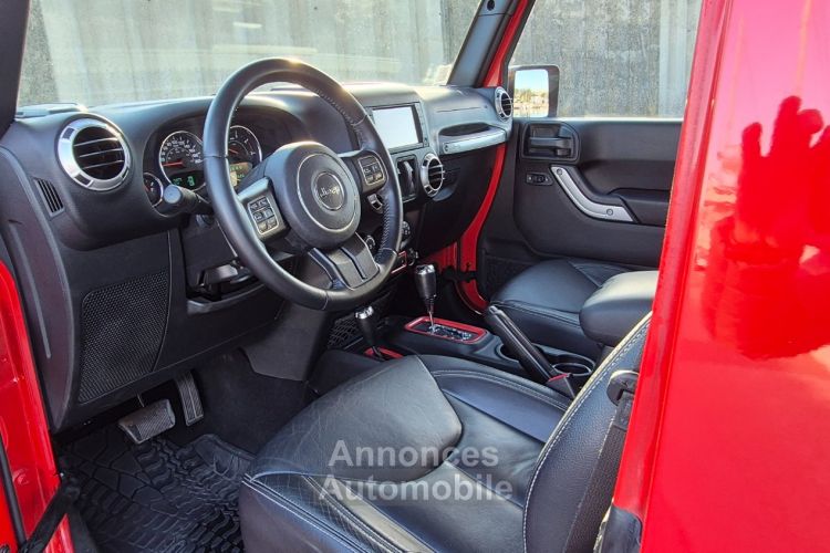 Jeep Wrangler SUPERBE JEEP WRANGLER 2.8 CRD 200ch BVA SAHARA HARD TOP MODULAIRE EN DUR PARE BUFFLE TREUIL ALPINE CUIR 18 CLIM AUTO GPS... ORIGINE FRANCE SUIVI JEEP - <small></small> 35.990 € <small>TTC</small> - #17