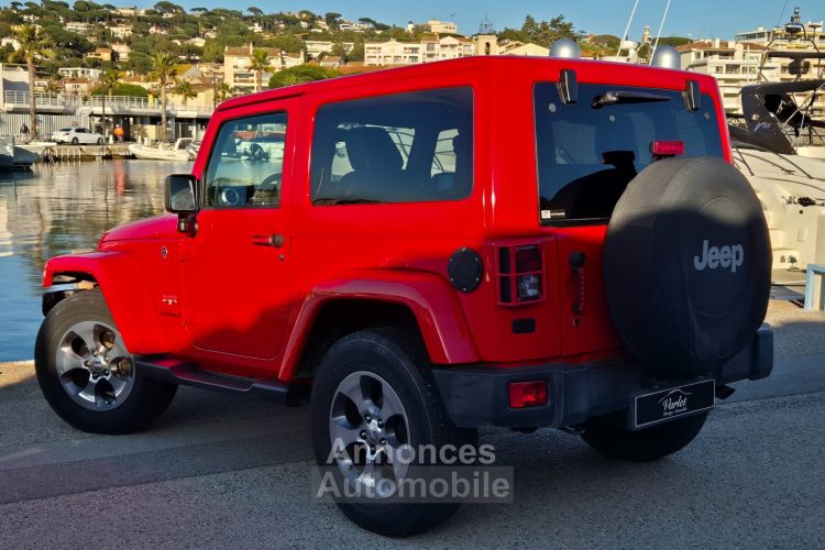 Jeep Wrangler SUPERBE JEEP WRANGLER 2.8 CRD 200ch BVA SAHARA HARD TOP MODULAIRE EN DUR PARE BUFFLE TREUIL ALPINE CUIR 18 CLIM AUTO GPS... ORIGINE FRANCE SUIVI JEEP - <small></small> 35.990 € <small>TTC</small> - #14