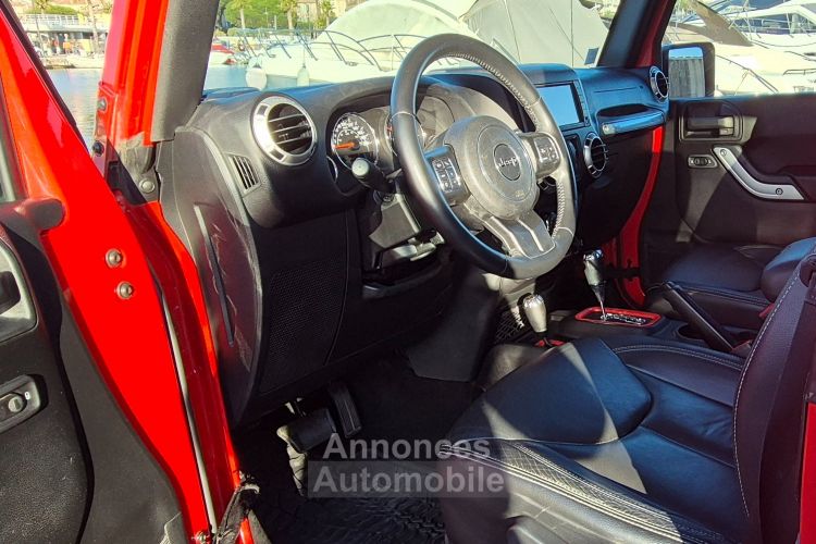 Jeep Wrangler SUPERBE JEEP WRANGLER 2.8 CRD 200ch BVA SAHARA HARD TOP MODULAIRE EN DUR PARE BUFFLE TREUIL ALPINE CUIR 18 CLIM AUTO GPS... ORIGINE FRANCE SUIVI JEEP - <small></small> 35.990 € <small>TTC</small> - #15