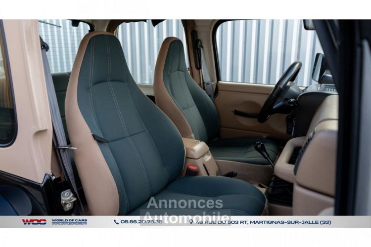 Jeep Wrangler TJ 4.0 177 Sahara - <small></small> 19.990 € <small>TTC</small> - #9