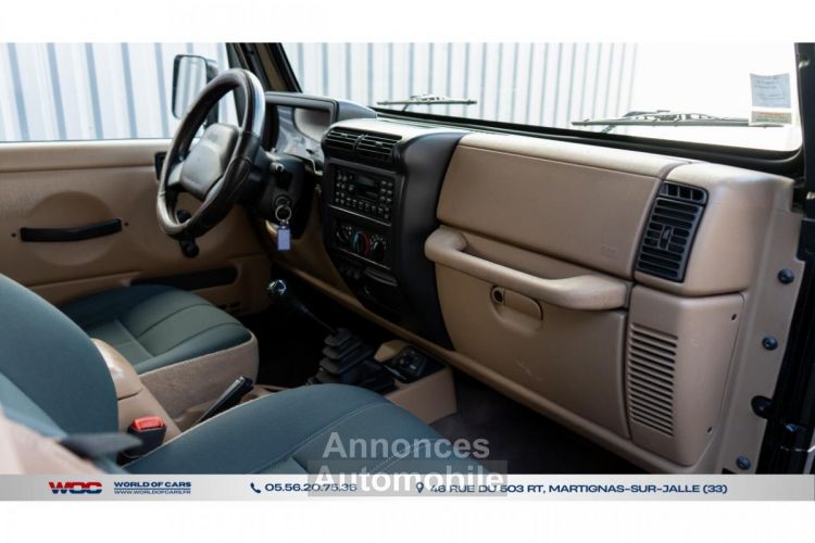 Jeep Wrangler TJ 4.0 177 Sahara - <small></small> 19.990 € <small>TTC</small> - #10