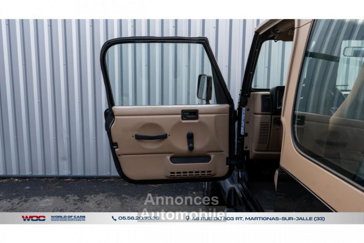 Jeep Wrangler TJ 4.0 177 Sahara - <small></small> 19.990 € <small>TTC</small> - #34