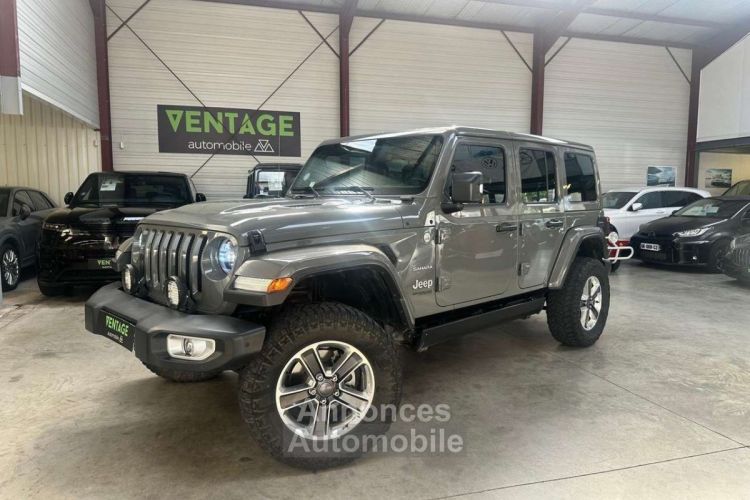 Jeep Wrangler Unlimited 2.0 l T 272 ch 4x4 BVA8 Sahara - <small></small> 41.900 € <small>TTC</small> - #1