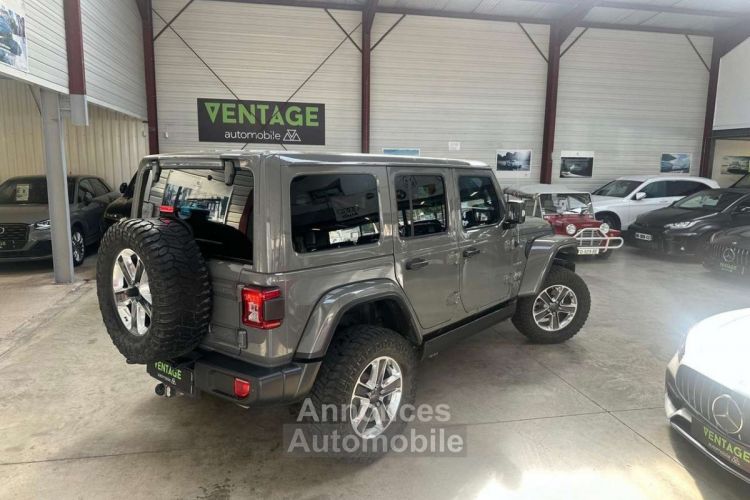 Jeep Wrangler Unlimited 2.0 T 272 ch 4x4 BVA8 Sahara 5 places - <small></small> 41.500 € <small>TTC</small> - #10