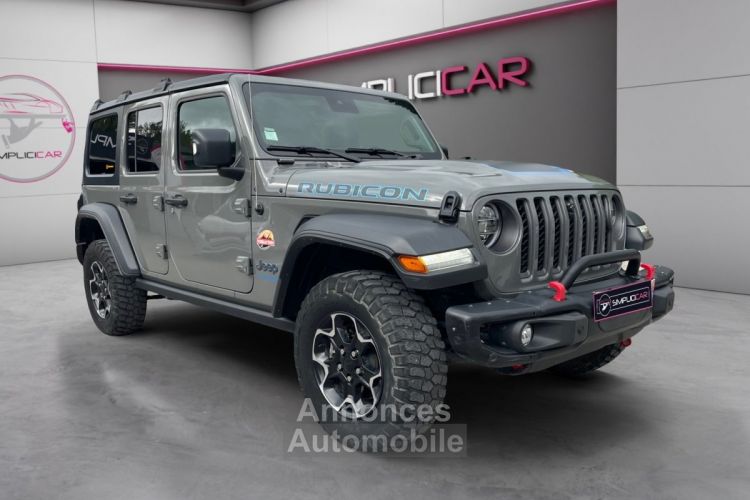 Jeep Wrangler UNLIMITED 2.0 T 380 CV 4*e RUBICON ROCK-TRAC EQUIPE BIVOUAC - <small></small> 57.990 € <small>TTC</small> - #1