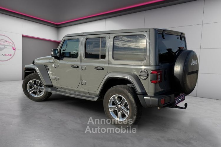 Jeep Wrangler Unlimited 2.2 l MultiJet AdBlue 200 ch 4x4 BVA8 Sahara SUIVI JEEP/ATTELAGE/CARPLAY/GARANTIE 12 MOIS - <small></small> 47.980 € <small>TTC</small> - #3