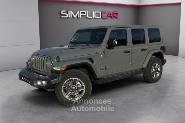 Jeep Wrangler Unlimited 2.2 l MultiJet AdBlue 200 ch 4x4 BVA8 Sahara SUIVI JEEP/ATTELAGE/CARPLAY/GARANTIE 12 MOIS - <small></small> 47.980 € <small>TTC</small> - #5