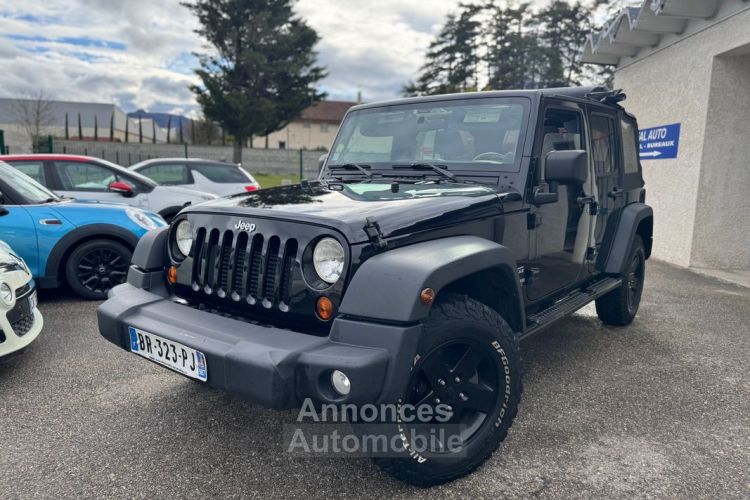 Jeep Wrangler Unlimited 2.8 CRD 200ch Sport 1er Main - <small></small> 25.890 € <small>TTC</small> - #1