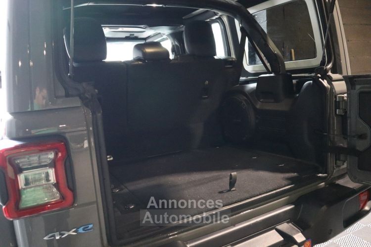 Jeep Wrangler Unlimited 4XE 4WD Hybride rechargeable 272 cv - Origine France - 1 ère main - <small></small> 59.990 € <small>TTC</small> - #10