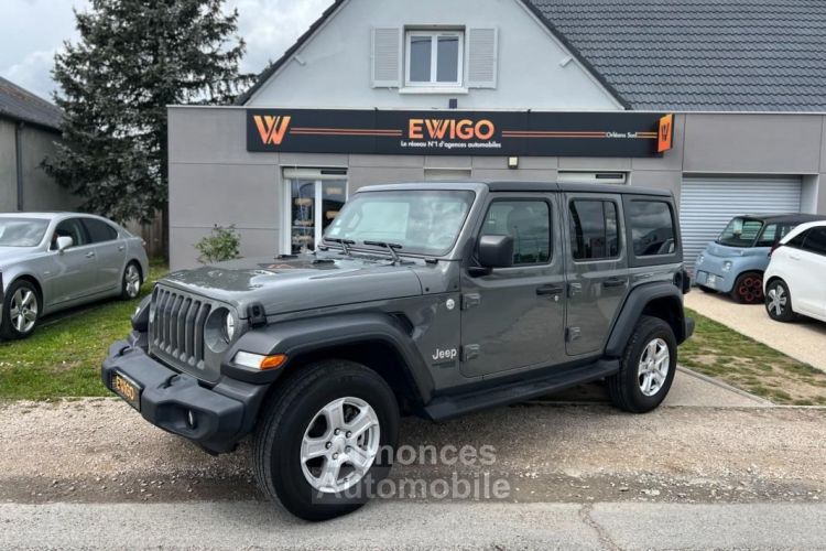 Jeep Wrangler UNLIMITED SPORT 2.0 272 ch – 1ère Main - <small></small> 49.990 € <small>TTC</small> - #1