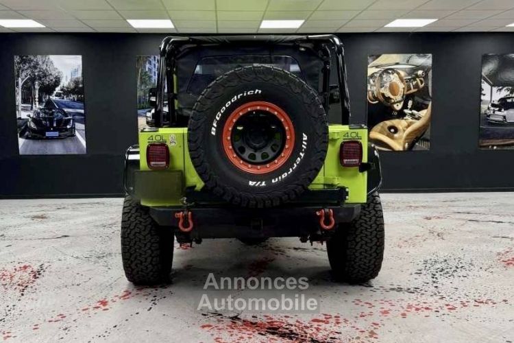 Jeep Wrangler YJ 4.0 - <small></small> 22.900 € <small>TTC</small> - #8