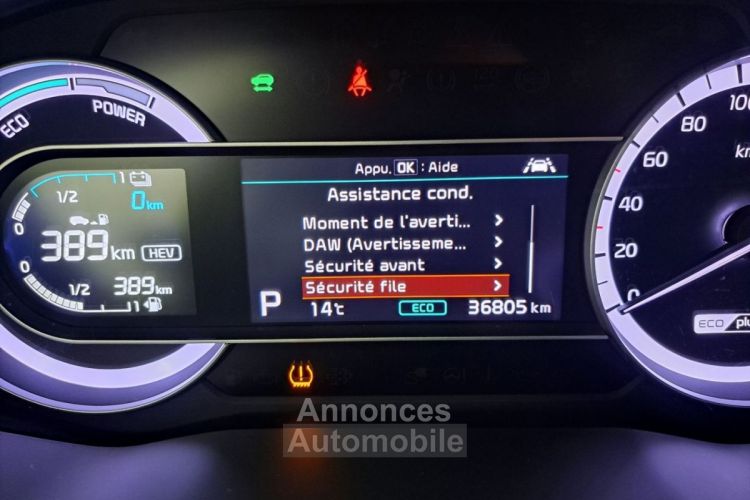 Kia Niro 1.6 GDi Hybride Rechargeable 141 DESIGN DCT6 - <small></small> 21.990 € <small>TTC</small> - #18