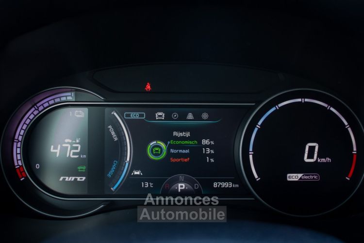 Kia Niro DE3 e-Niro EV 64kWh - 1 EIGENAAR - HISTORIEK - CAMERA - ZETELVENTILATIE - ADAPT. CRUISECONTROL - APPLE CARPLAY - KEYLESS GO - <small></small> 19.999 € <small>TTC</small> - #17