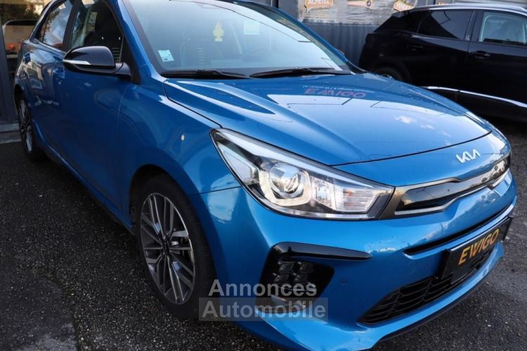 Kia Rio 1.0 T-GDI 120 CH HYBRID MHEV GT LINE PREMIUM BUSINESS DCT BVA + CAMERA DE RECUL CARPLAY - <small></small> 19.989 € <small>TTC</small> - #8