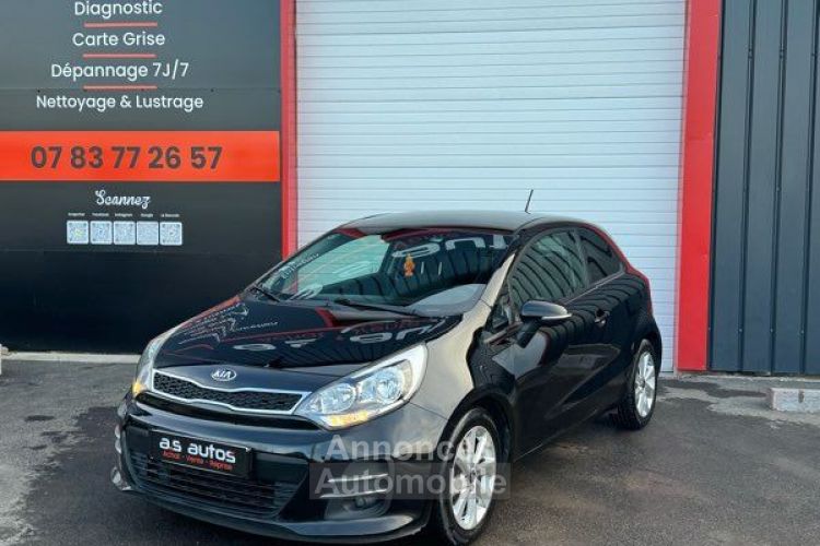 Kia Rio III (IH) Phase 2 1.4 i-CVVT 16V ISG 109 cv BIO ETHANOL- FULL OPTIONS- Siège chauffant- volant caméra de recul- boîte 6- crit’Air1 - - <small></small> 7.990 € <small>TTC</small> - #1