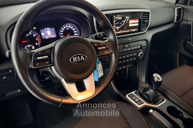 Kia Sportage 1.6i Black Edition 1ERPRO ATTELAGE CARPLAY CAMERA - <small></small> 19.990 € <small>TTC</small> - #12