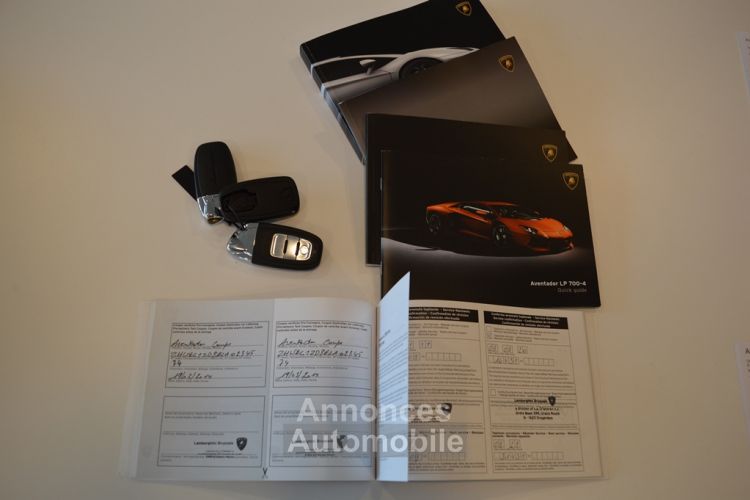 Lamborghini Aventador 6.5 V12 LP 700-4 Superbe état ! 1 MAIN ! - <small></small> 279.900 € <small></small> - #15