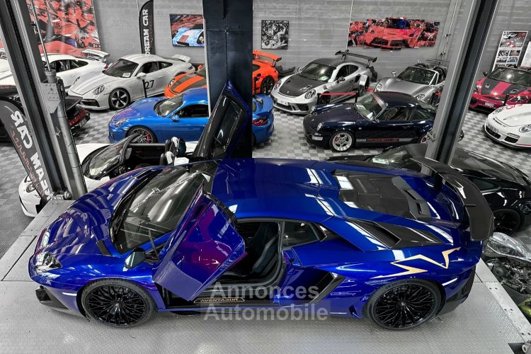 Lamborghini Aventador Lamborghini Aventador SV V12 750-4 – BLU SIDERIS – AD PERSONAM – 1 Of 600 - <small></small> 445.000 € <small>TTC</small> - #40