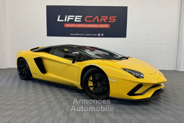 Lamborghini Aventador Spyder LP 740-4 S Roadster Céramique 2018 741ch Française entretien garantie 12 mois - <small></small> 374.990 € <small>TTC</small> - #5