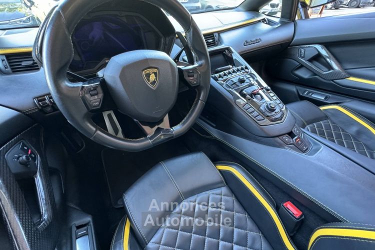 Lamborghini Aventador Spyder LP 740-4 S Roadster Céramique 2018 741ch Française entretien garantie 12 mois - <small></small> 374.990 € <small>TTC</small> - #15