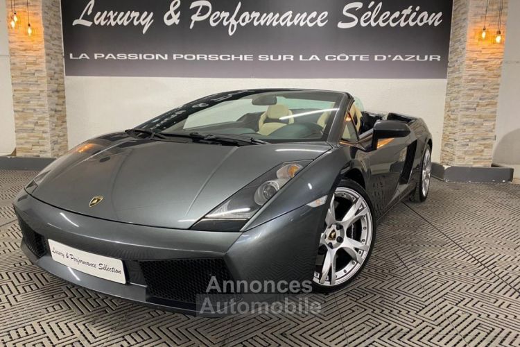 Lamborghini Gallardo Spyder 5.0 V10 520ch 28000km Origine France - LIFT - Embrayage récent - <small></small> 109.990 € <small>TTC</small> - #1