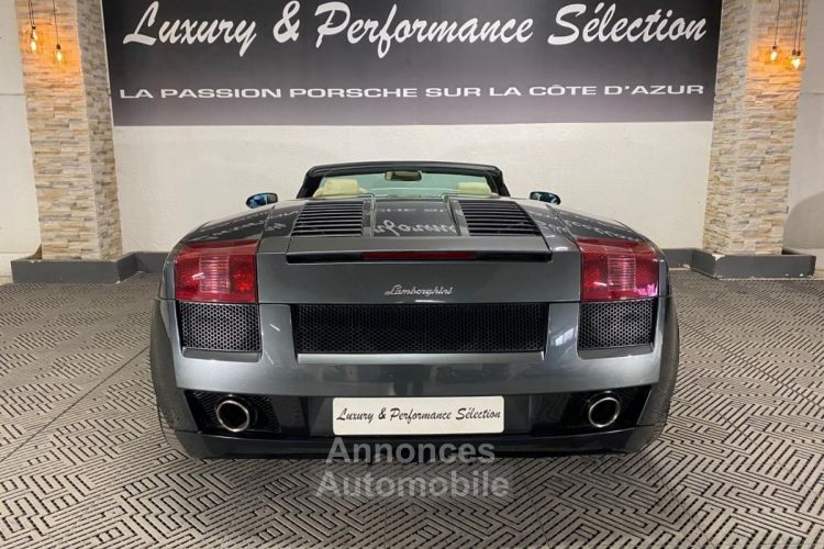 Lamborghini Gallardo Spyder 5.0 V10 520ch 28000km Origine France - LIFT - Embrayage récent - <small></small> 109.990 € <small>TTC</small> - #4